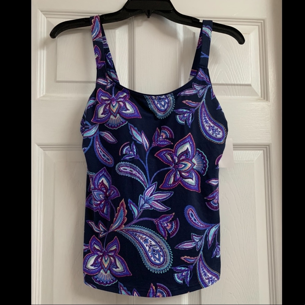 Land’s End NWT Swim Top SZ 4
